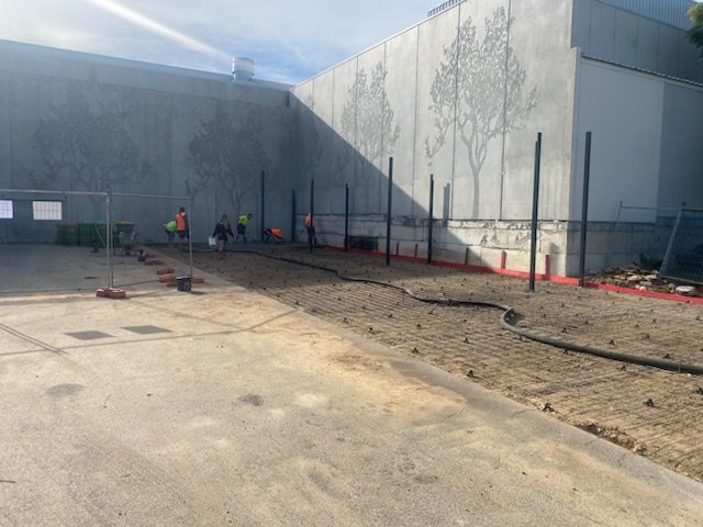 Commercial construction project