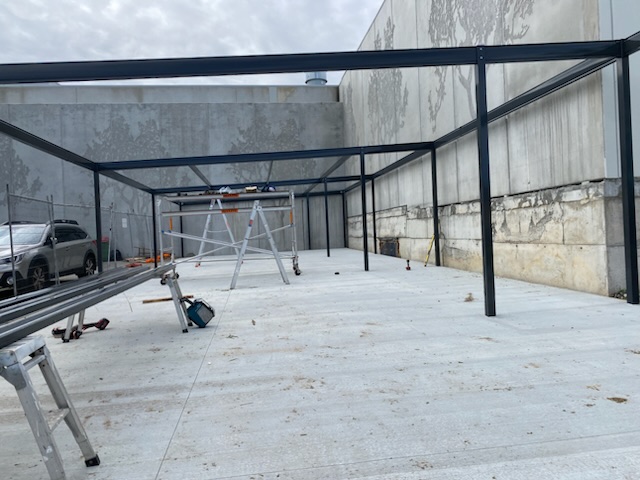 Commercial construction project